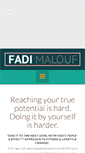 Mobile Screenshot of fadimalouf.com