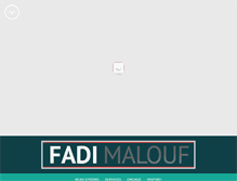 Tablet Screenshot of fadimalouf.com